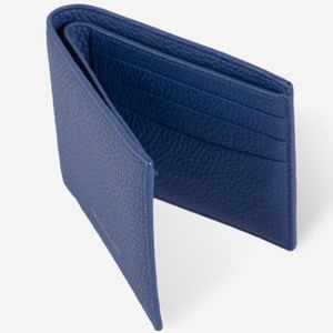 Maison de Sabre Slim Bi-fold Wallet: Lapis Blue